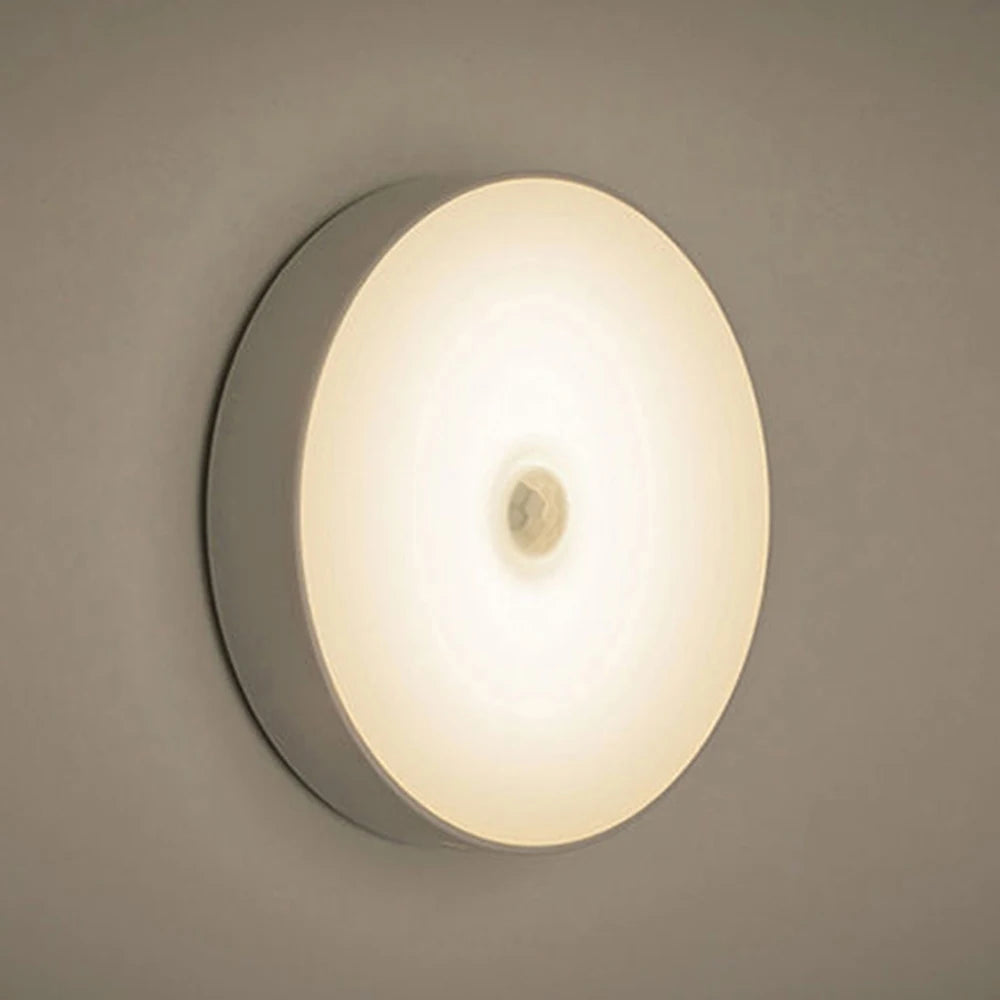 LED Motion Sensor Light USB Rechargeable Lamp
