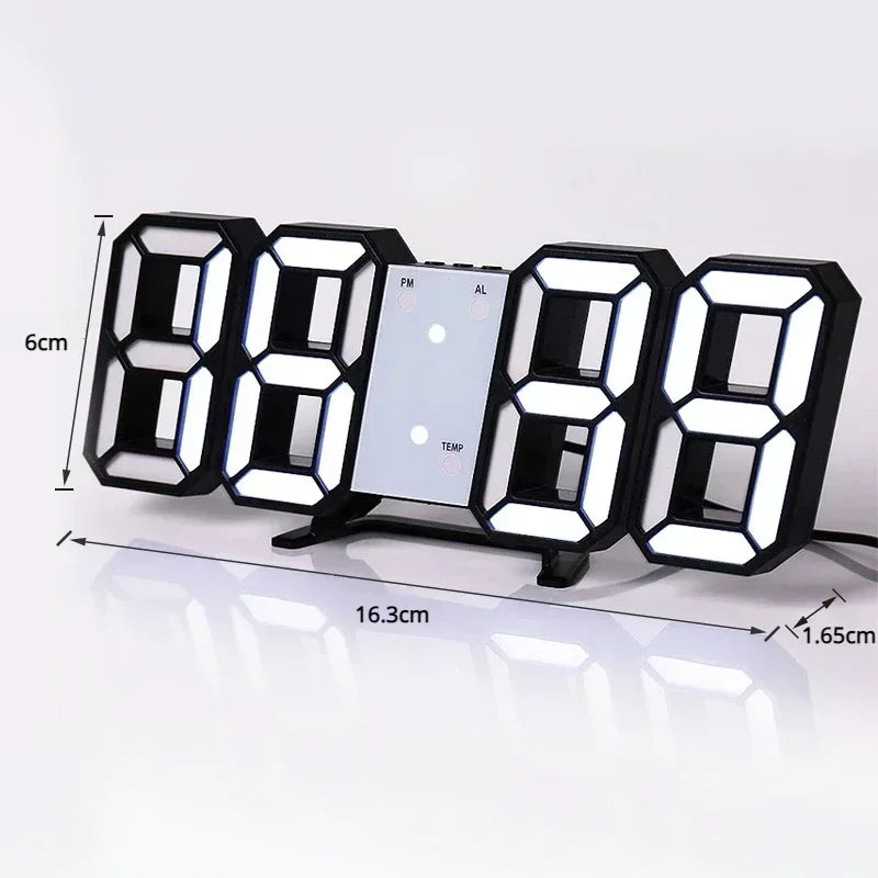 LED Digital Clock Wall Decoration