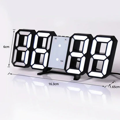LED Digital Clock Wall Decoration