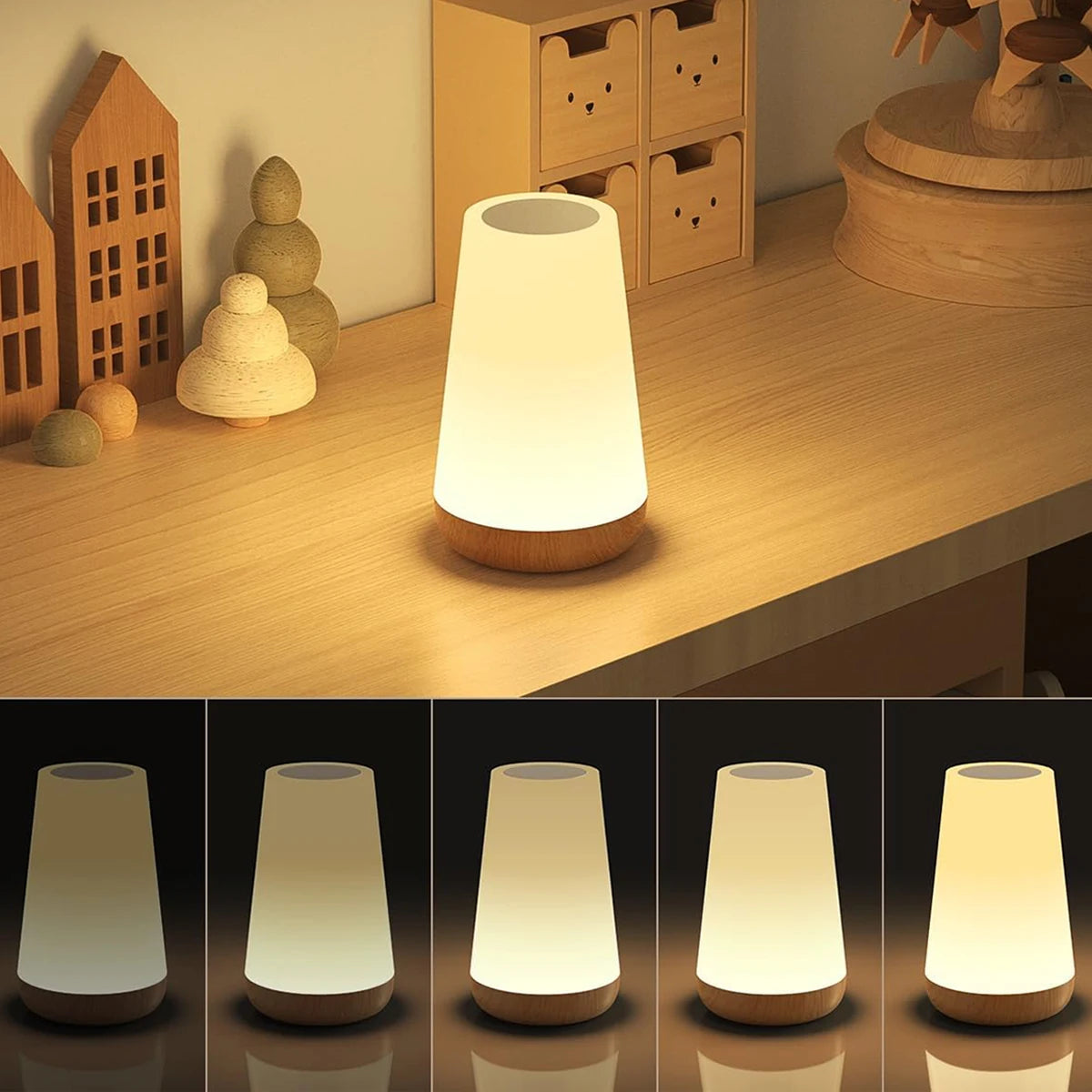 Led Dimmable Aesthetic Lamp