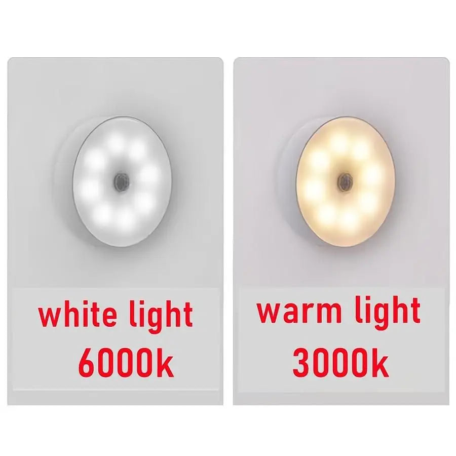 LED Motion Sensor Light USB Rechargeable Lamp