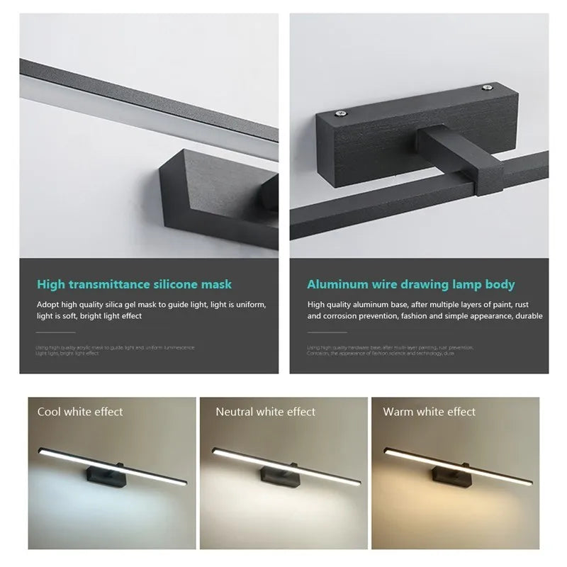 Led Mirror Light & Wall Lamp