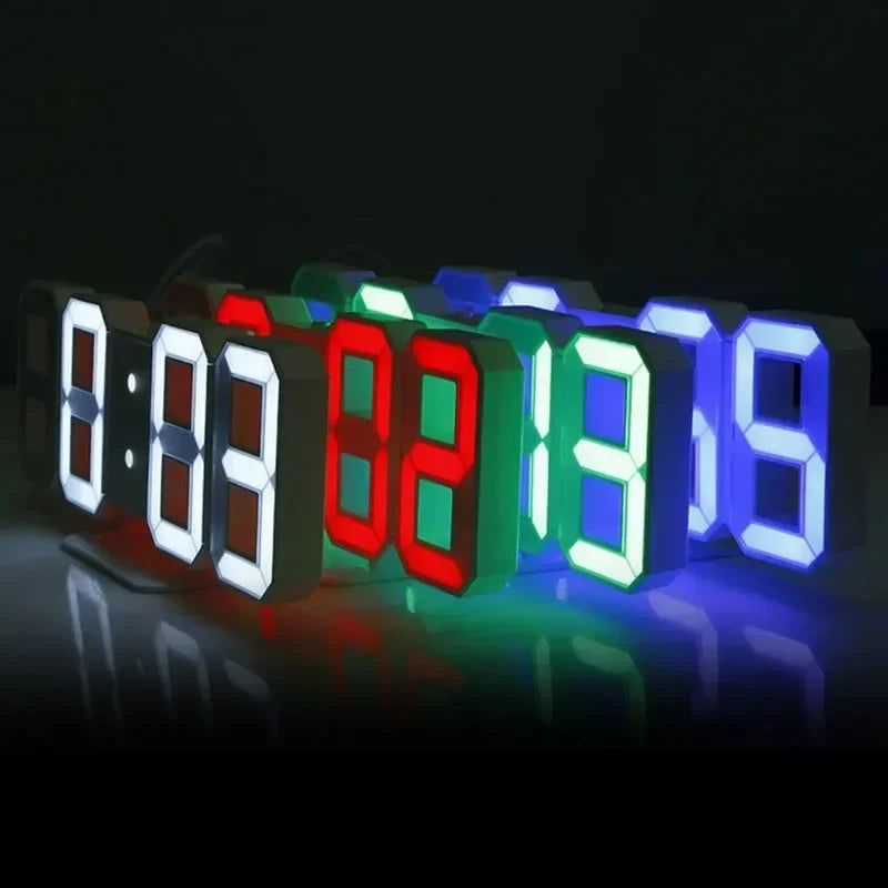 LED Digital Clock Wall Decoration