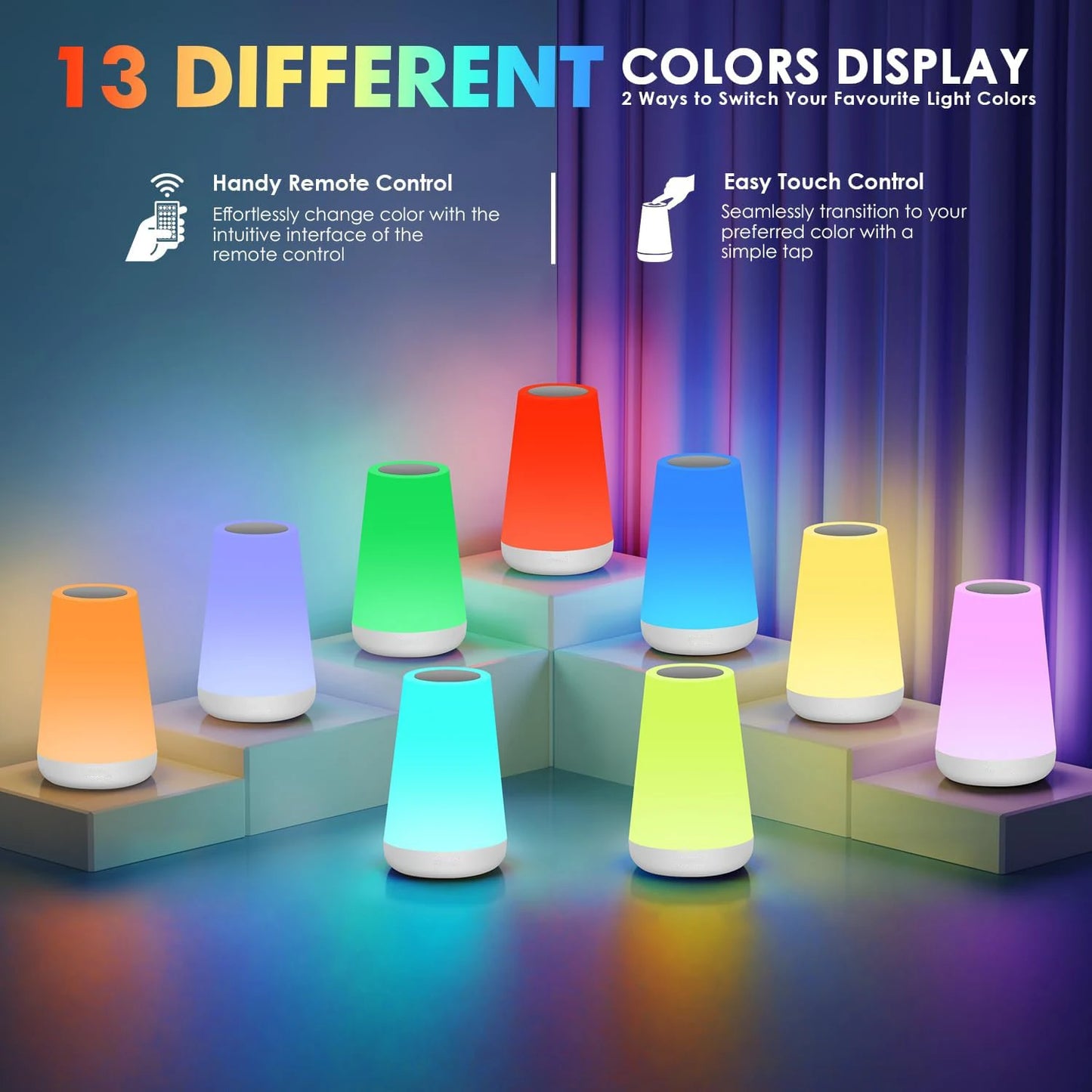 Led Dimmable Aesthetic Lamp