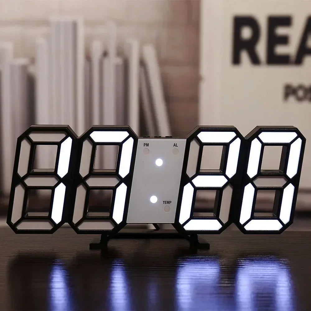 LED Digital Clock Wall Decoration