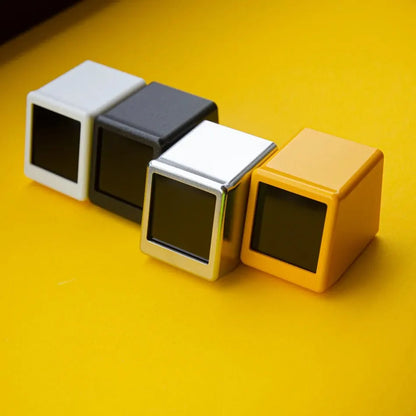 Mini Desktop Weather Digital Clock Station with IPS LCD Screen Gadget for Decoration