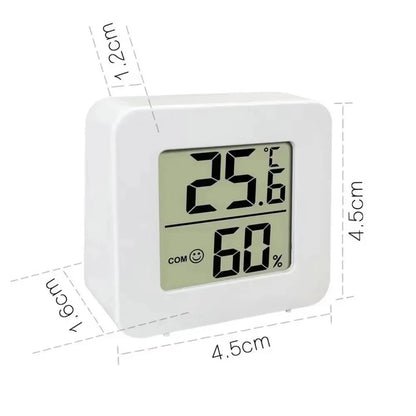 LCD Desktop Alarm Clock, Weather, Temp, & Humidity