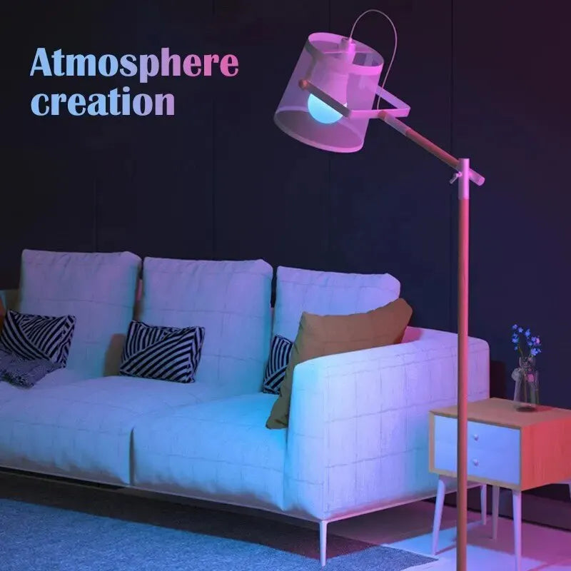 16 Colors RGB Bulb LED Multicolor Bulb 24 Key Remote Control Smart Lamp Atmosphere Light